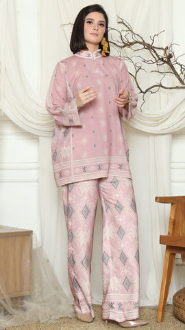 Pink Blush Ikat Sumba HC Pants Set