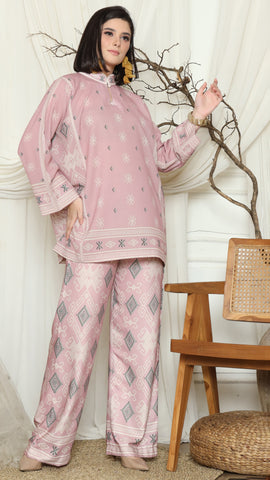 Pink Blush Ikat Sumba HC Pants Set