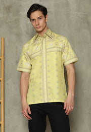 Yellow Sumba Man Shirt