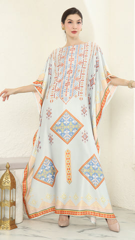 Mint Tribe Short Kaftan