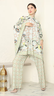 Green Flower HC Pant Set