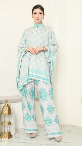 Sea Salt Songket Pants Set