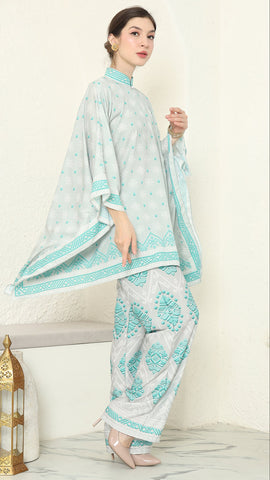 Sea Salt Songket Pants Set