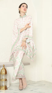 Baby Pink Songket Sarong Set