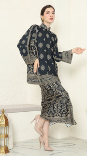 Black Gold Bali Sarong Set