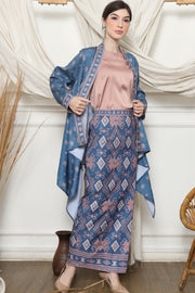 Prussian Blue Sumba Outer Set