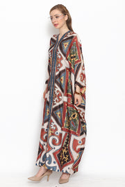 Kanzi Long Sleeve Ethnic Kaftan