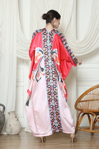 Pink Orchid Long Sleeve Kaftan